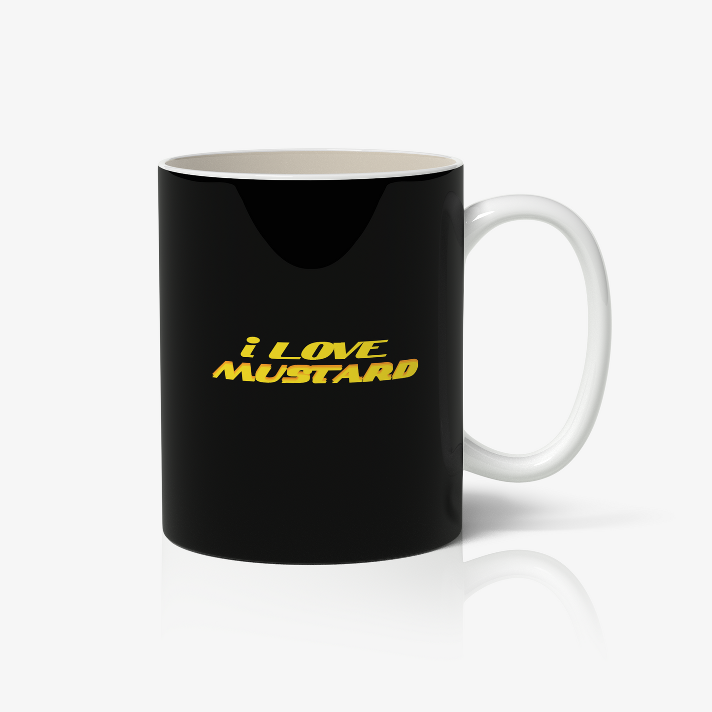 I Love Mustard Funny Mug