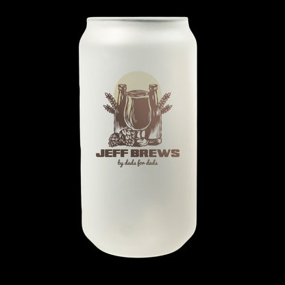 Personalized Frosted Beer Glass