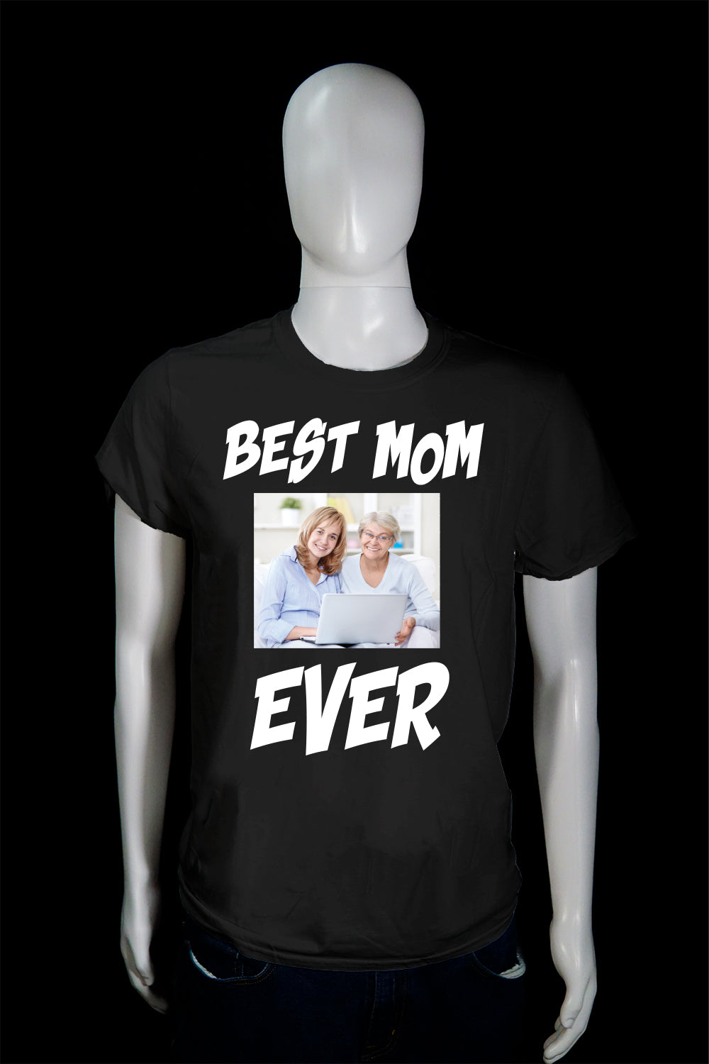 Mothers Day "Best Mom Ever" Personalized T-Shirt