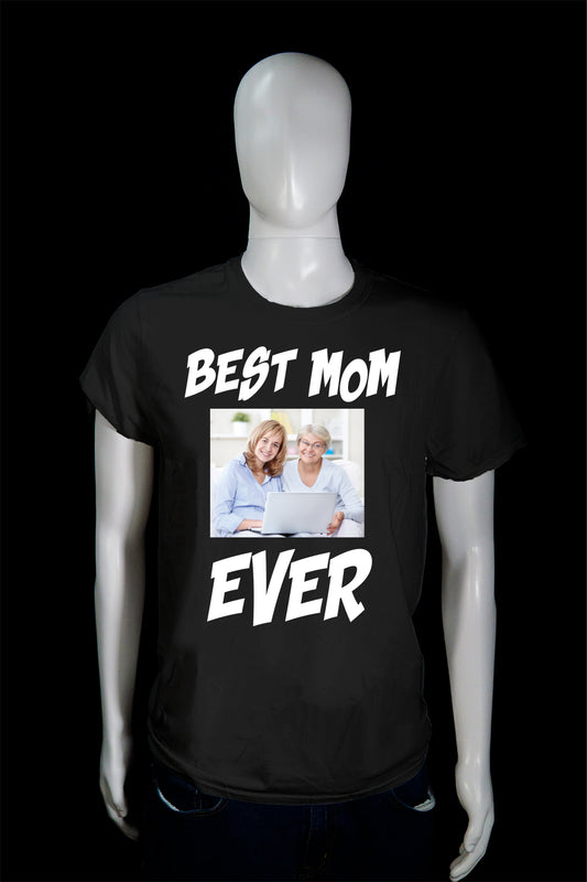 Mothers Day "Best Mom Ever" Personalized T-Shirt