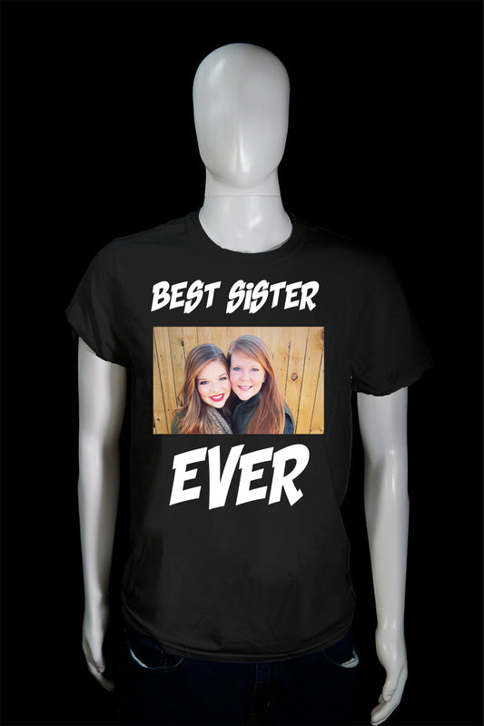"Best Sister Ever" Personalized T-Shirt