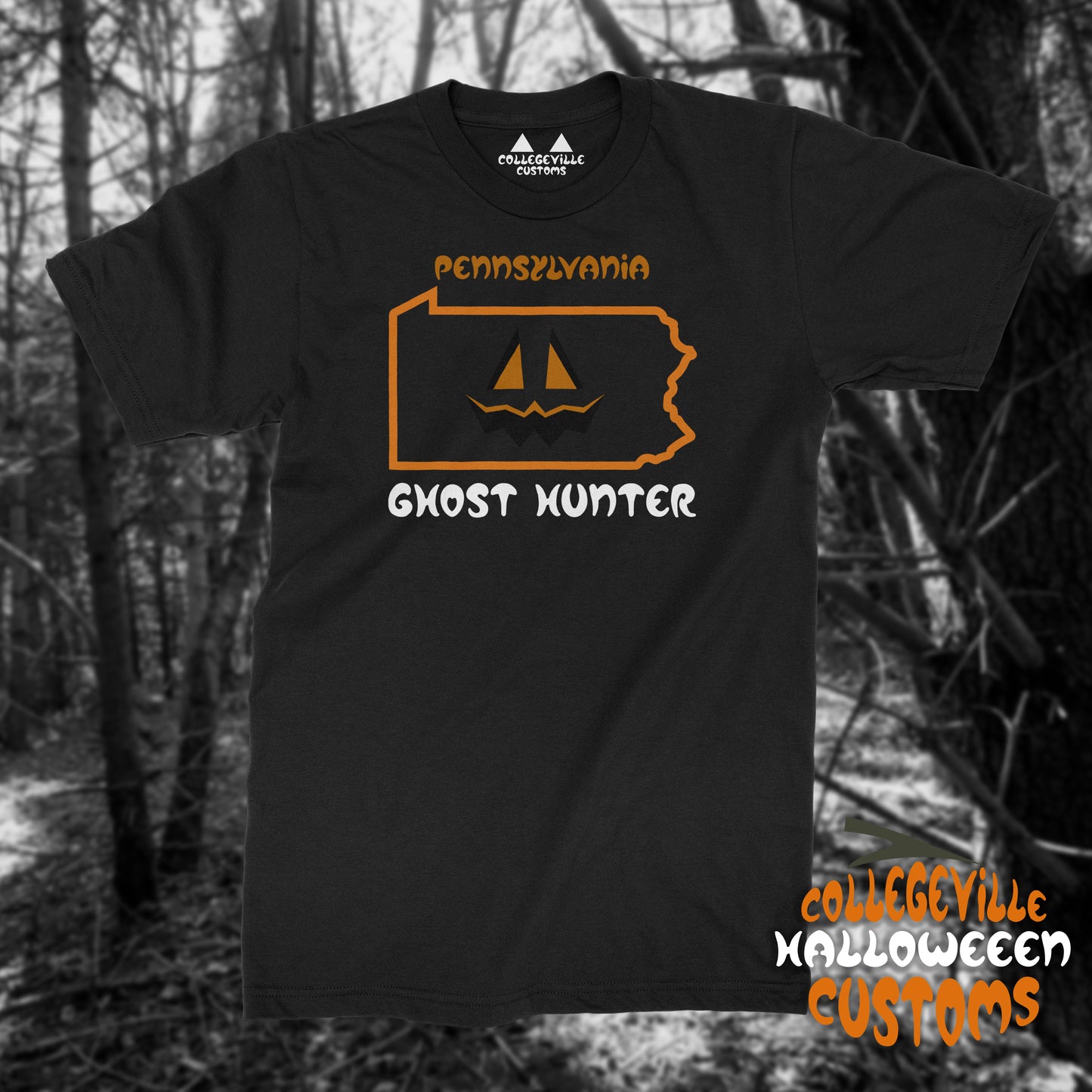 Pennsylvania Ghost Hunter Halloween T-Shirt
