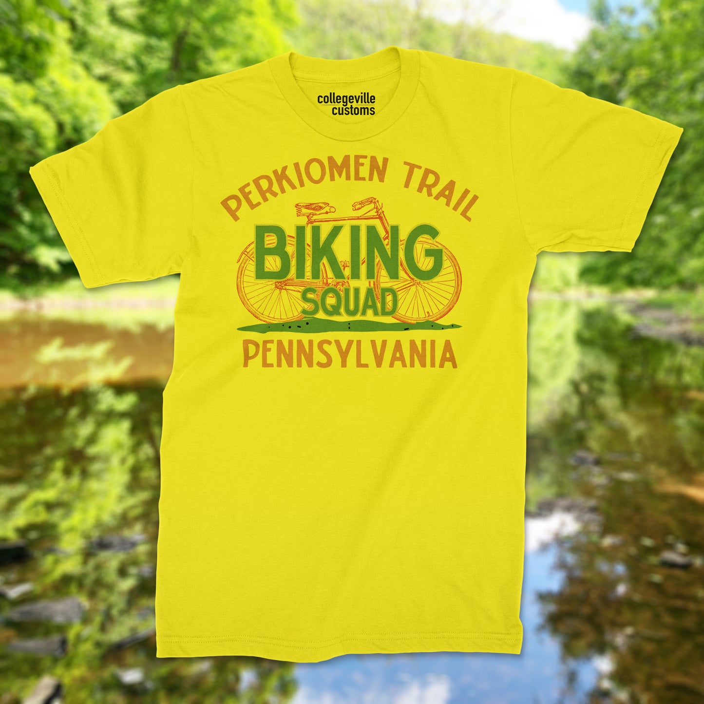 Perkiomen Trail Biking Squad Performance Shirt