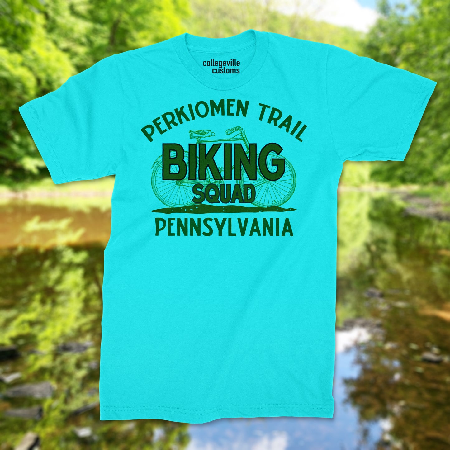 Perkiomen Trail Biking Squad Performance Shirt