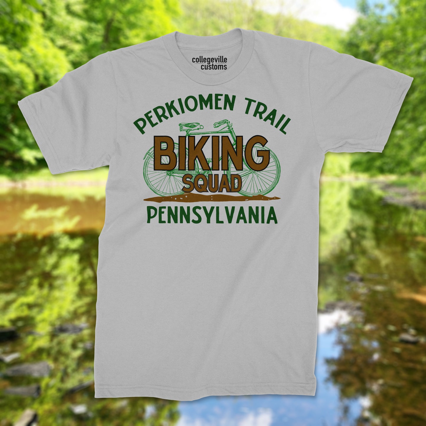 Perkiomen Trail Biking Squad Performance Shirt