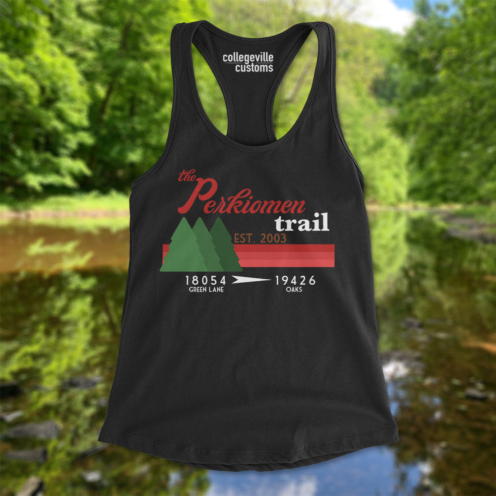 Women's Perkiomen Trail Racerback Tank Top