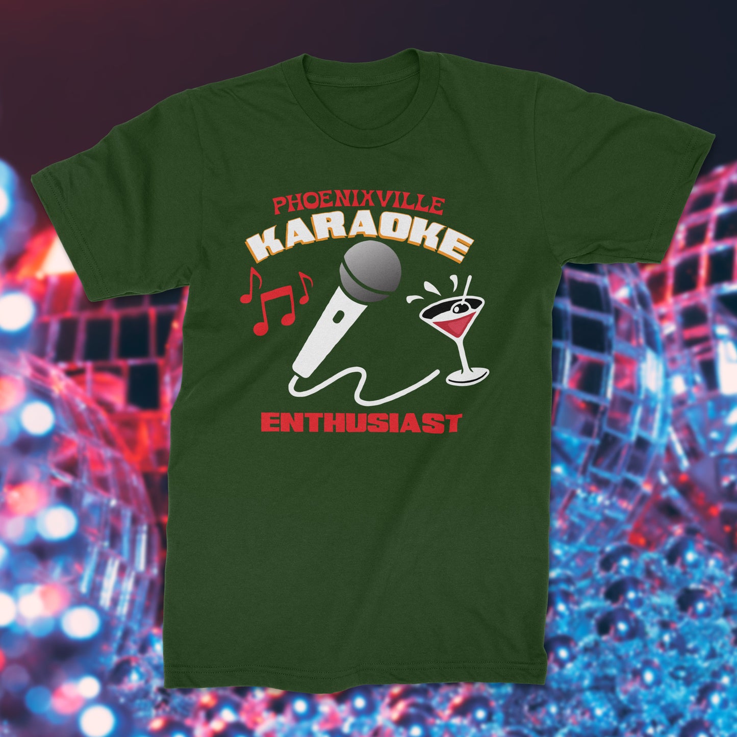 Phoenixville Karaoke Night Enthusiast Shirt!