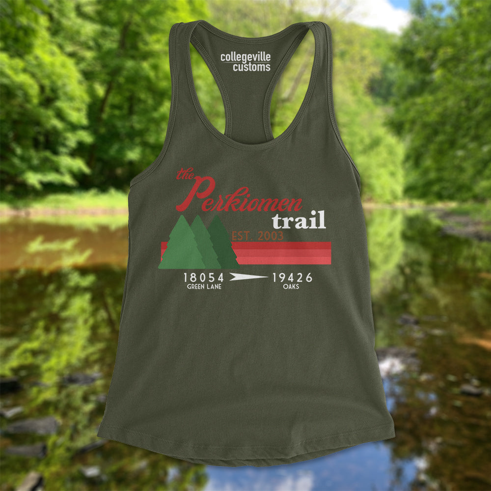 Women's Perkiomen Trail Racerback Tank Top