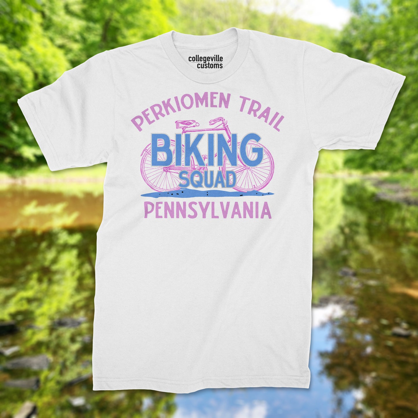 Perkiomen Trail Biking Squad Performance Shirt