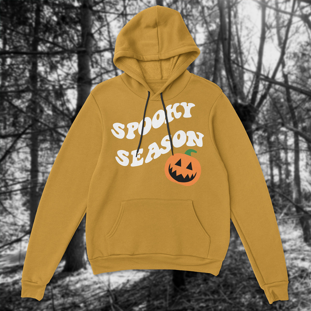 Spooky Season 60's Hippie Inspired Warped Hoodie