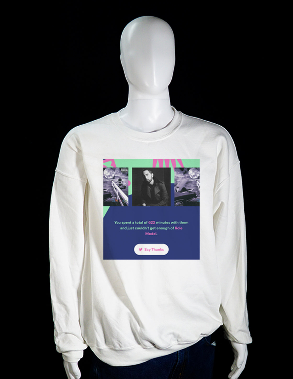 Custom Spotify "Wrapped" Hoodie or Sweatshirt!