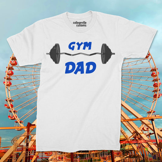 Funny "Gym DAD" Father's Day Humor Dry-Fit tee