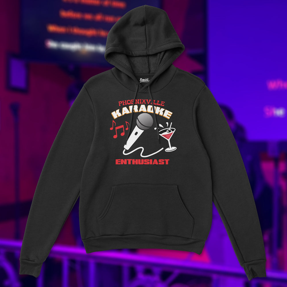 Phoenixville Karaoke Night Enthusiast Hoodie